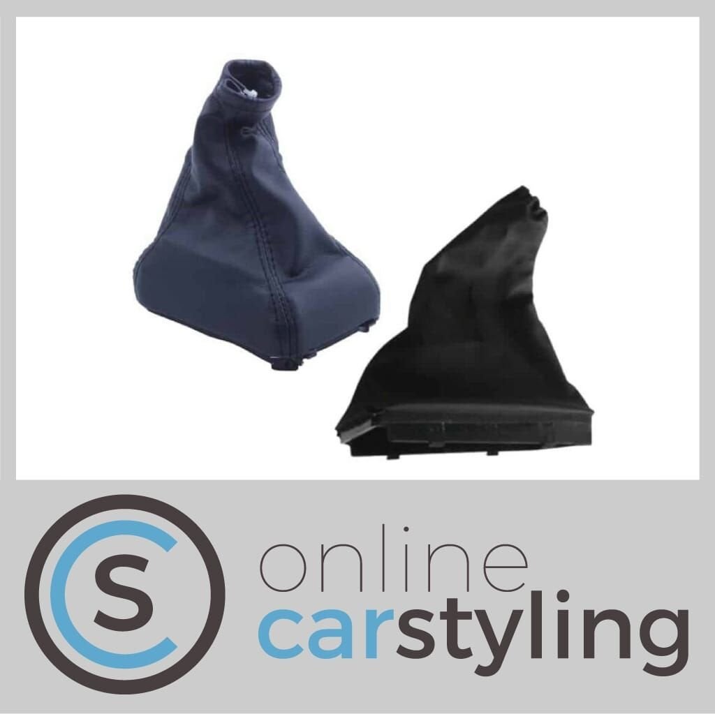 Schakelpookhoes + Handremhoes Opel Corsa C Zwart Leder, Auto-onderdelen, Interieur en Bekleding, Gebruikt, -, -, Opel