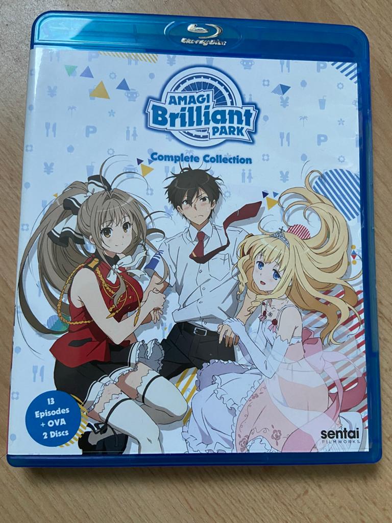 Amagi Brilliant Park Anime Bluray Compleet!, Cd's en Dvd's, Blu-ray, Ophalen of Verzenden, Zo goed als nieuw