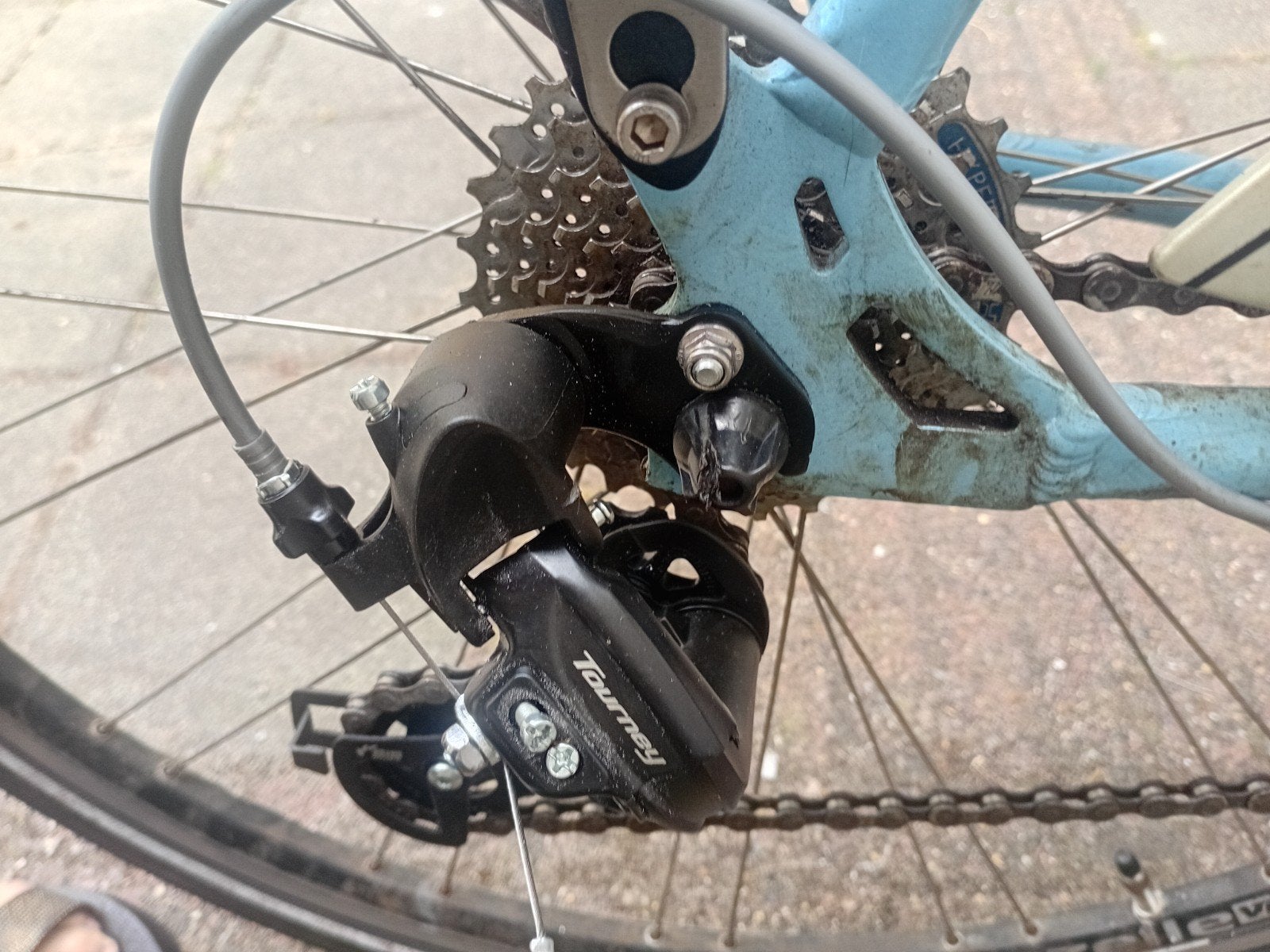 Damesfiets Gazelle Fuente - Lichtblauw, Ophalen, Velgrem, Versnellingen, Gazelle