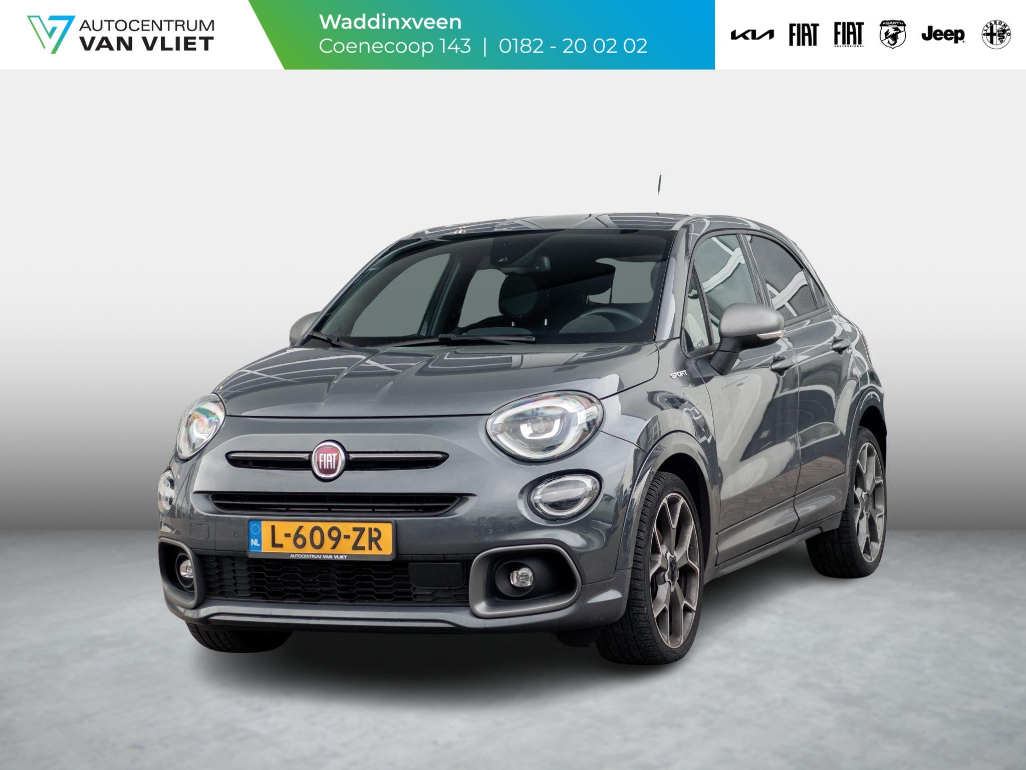 Fiat 500X 1.3 Turbo 150pk Sport Automaat Fiat 500 X 1.3 Turb, Auto's, 12 maanden, Gebruikt, 4 cilinders, Bedrijf