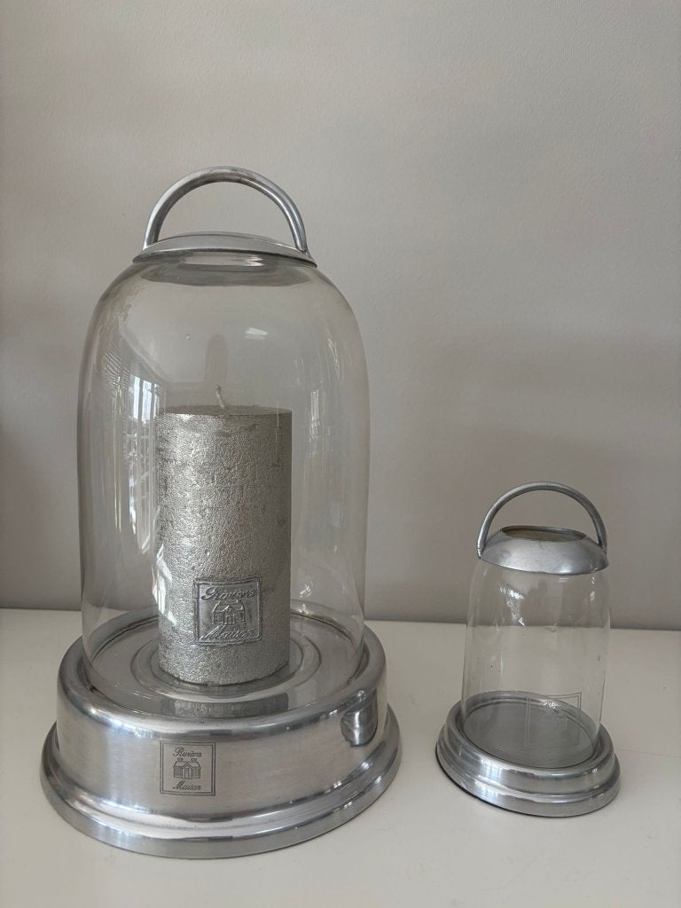 Rivièra Maison stolp windlicht (middel en klein), Ophalen, Zo goed als nieuw