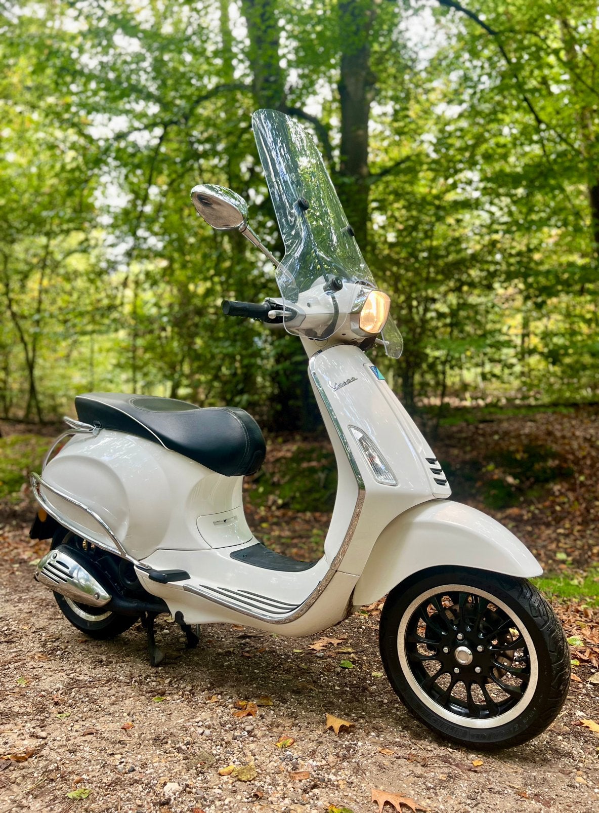Vespa Sprint 2018 4T 2V | Carburateur | Wit | Brom!, Ophalen, Gebruikt, Overige modellen, Maximaal 45 km/u