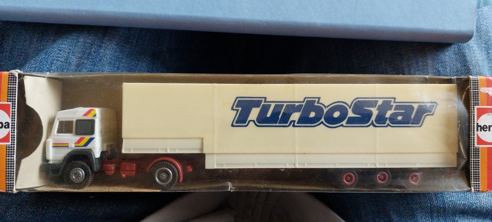 H0LK 0731 IVECO TURBOSTAR 1/87, Ophalen of Verzenden, Zo goed als nieuw, Bus of Vrachtwagen, Herpa