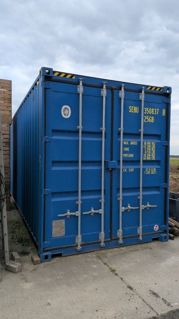 Container 20ft High Cube, Ophalen, Zo goed als nieuw, Overige metalen