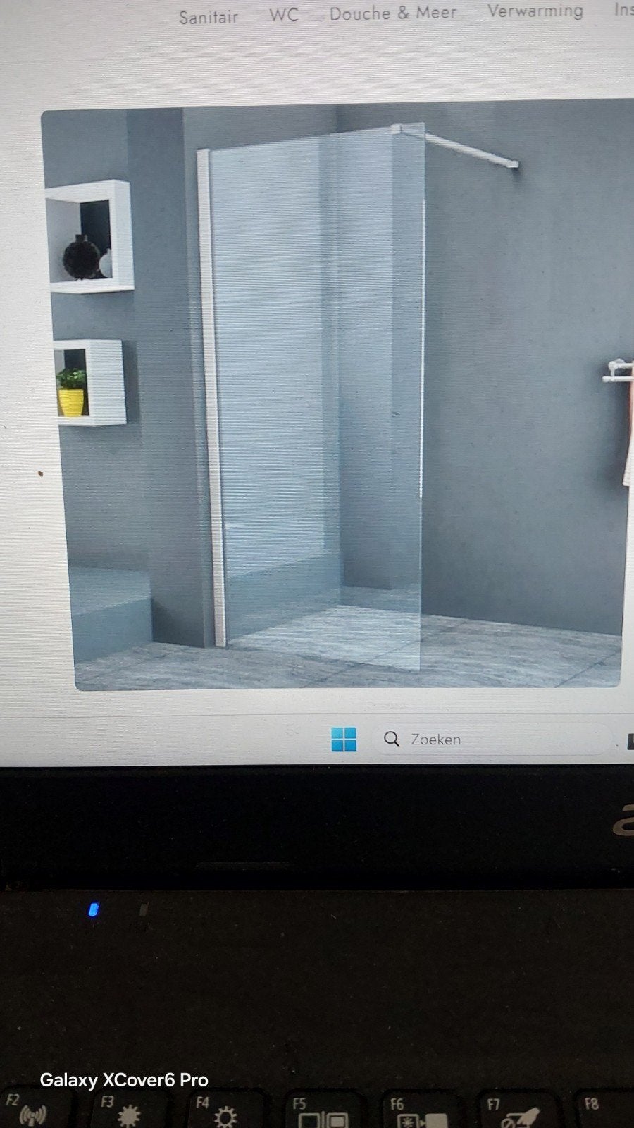 Nieuwe Douchewand Helder Glas 120 cm Breed, Ophalen of Verzenden