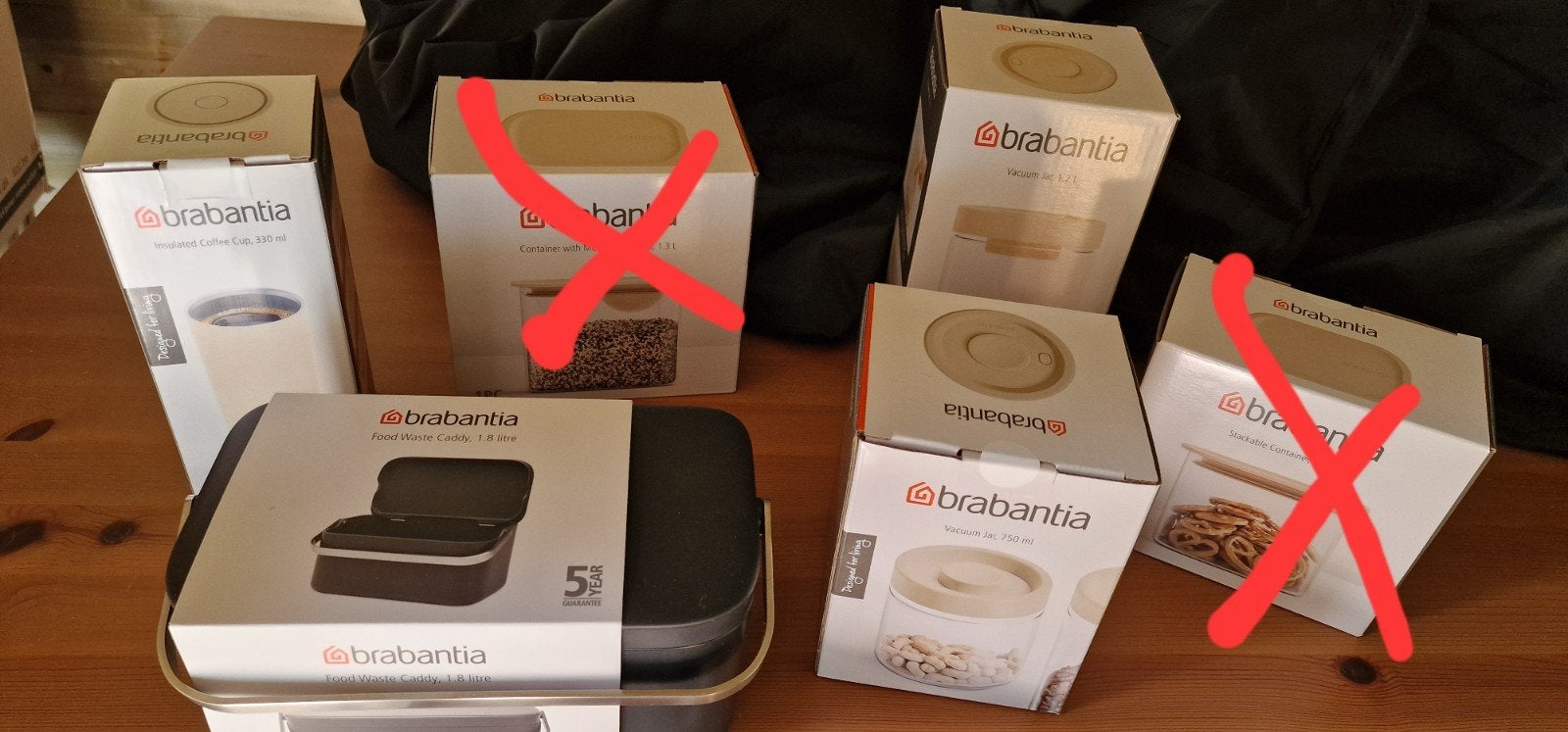 Diverse Ah brabantia voorraadpot voorraad potten bekers, Ophalen of Verzenden, Nieuw, Glas, Brabantia