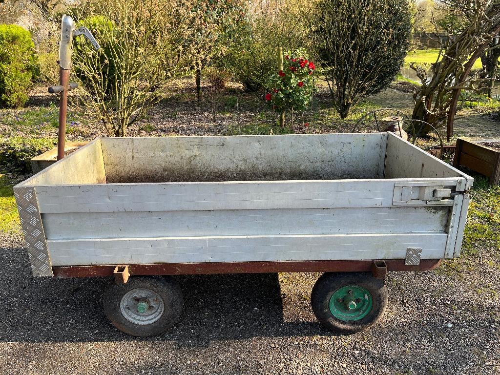 Kleine schamel aanhangwagen / aanhanger, Ophalen, Gebruikt