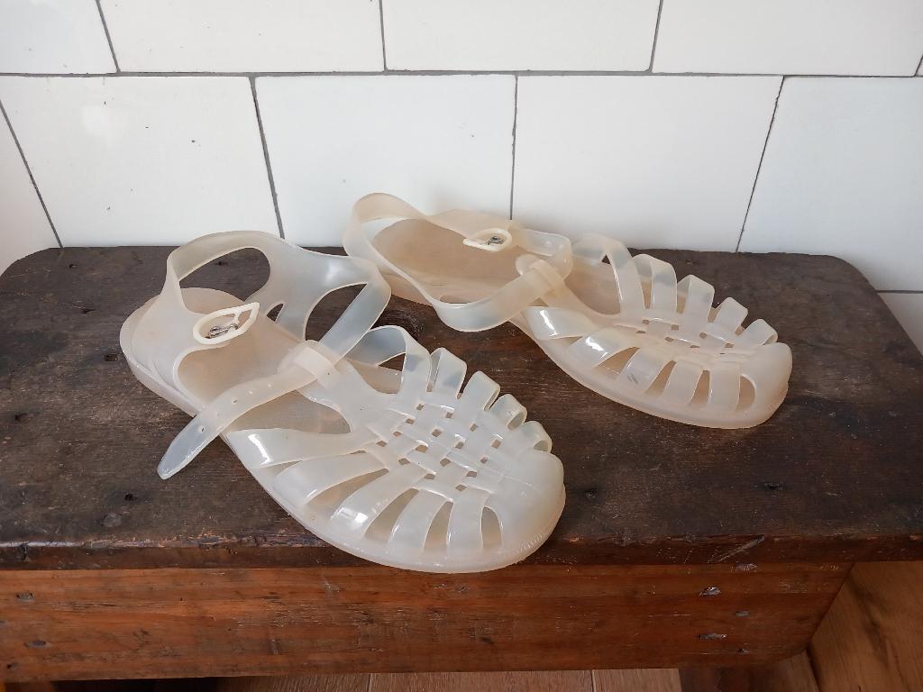 vintage waterschoenen, maat 40, Sarraizienne, France, zgan, Watersport en Boten, Watersportkleding, Nieuw, Overige typen, Dame