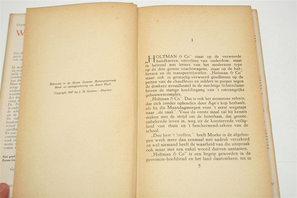 Wat Blijft — Roman 1947 W. Elskamp, Ophalen of Verzenden, Gelezen