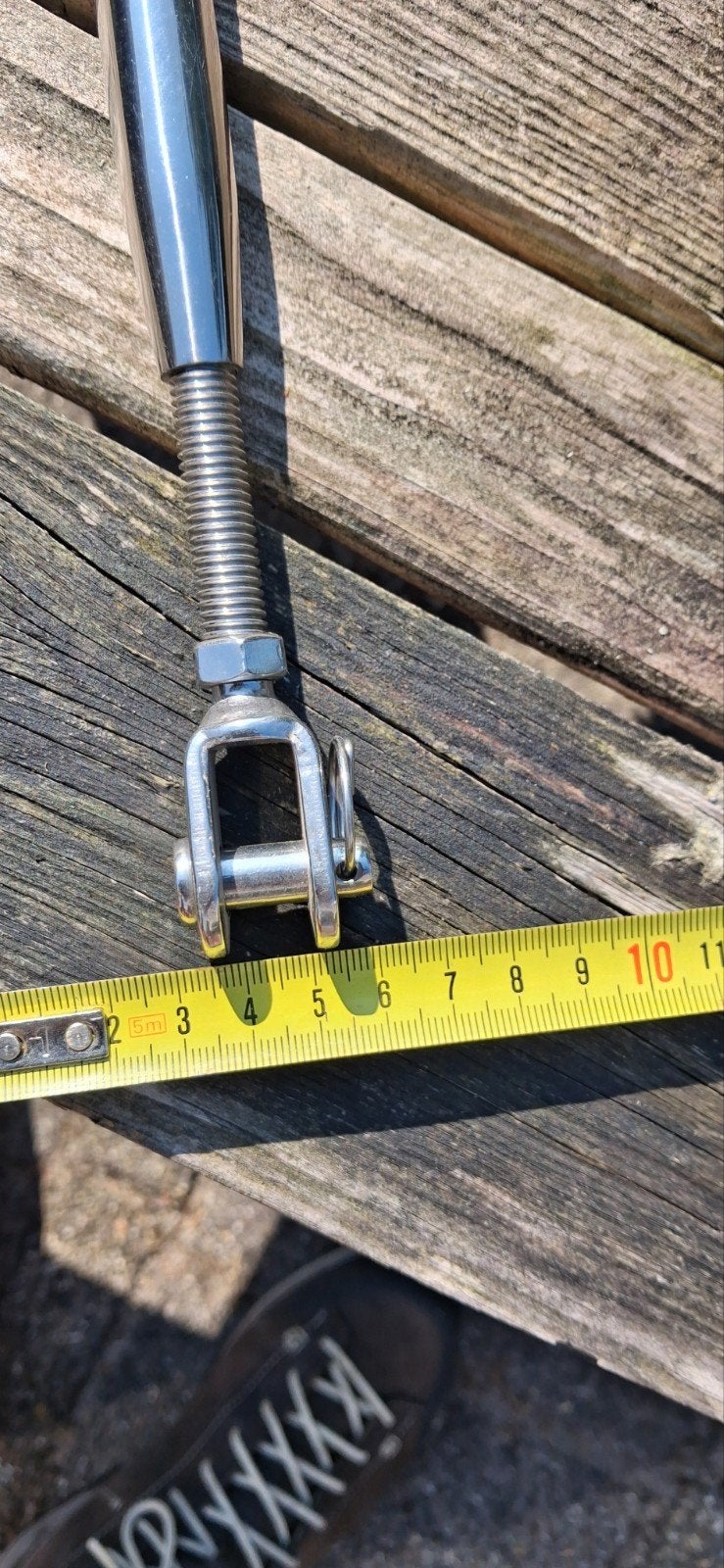 RVS Wantspanner Kabelaringspanner, Ophalen of Verzenden, Zo goed als nieuw, Overige typen