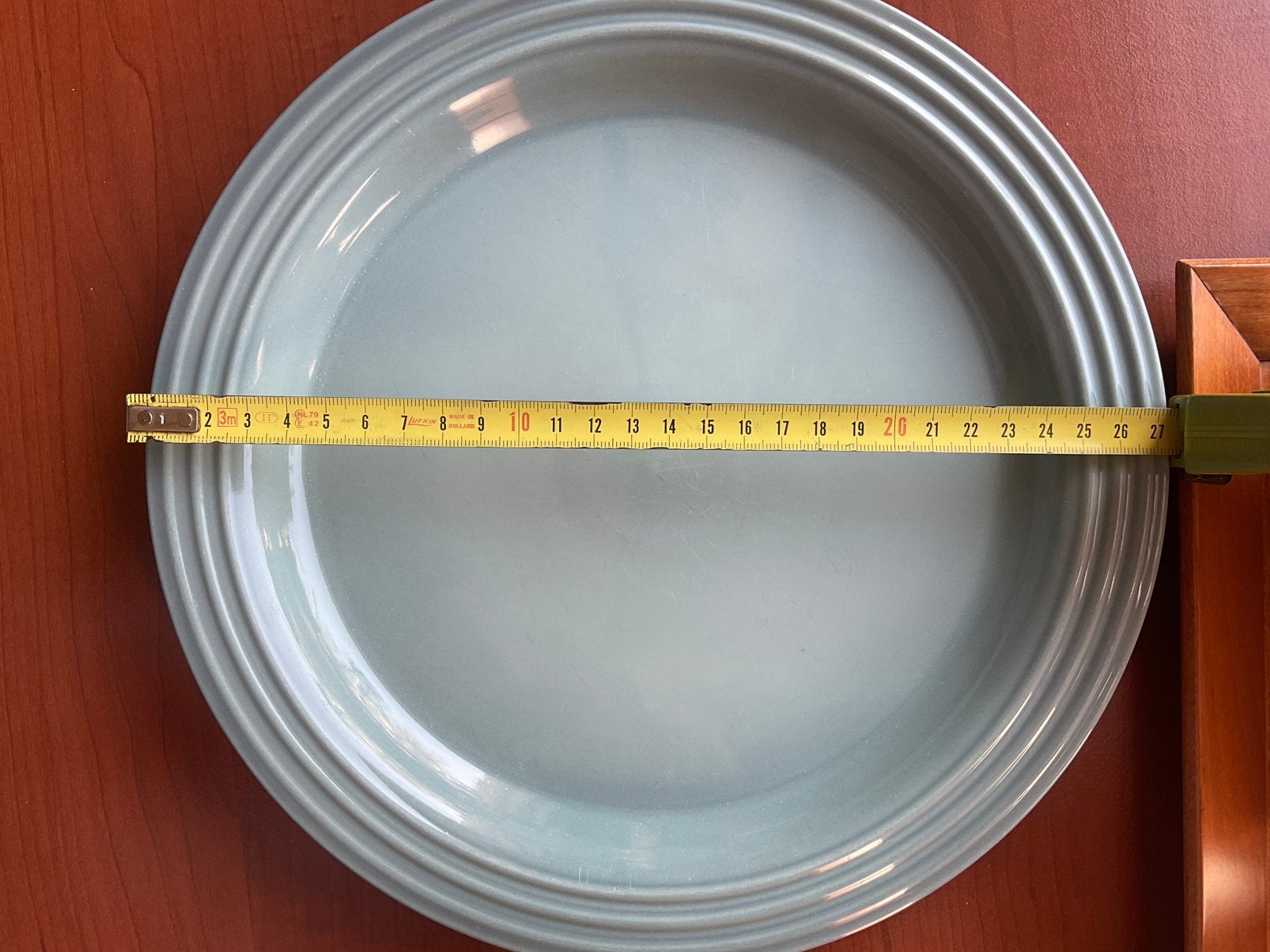 Le creuset dinerbord sea salt, Ophalen of Verzenden