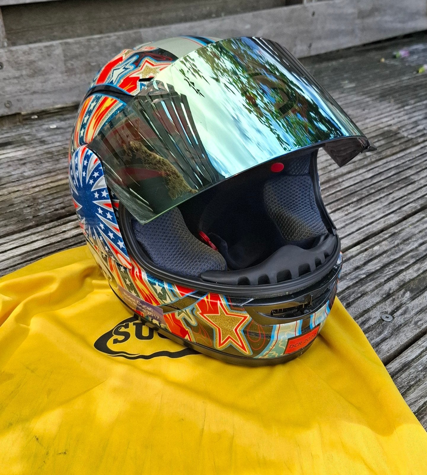 Suomy Spec 1R Ben Bostrom, maat S, Overige merken, Ophalen of Verzenden, Integraalhelm, S