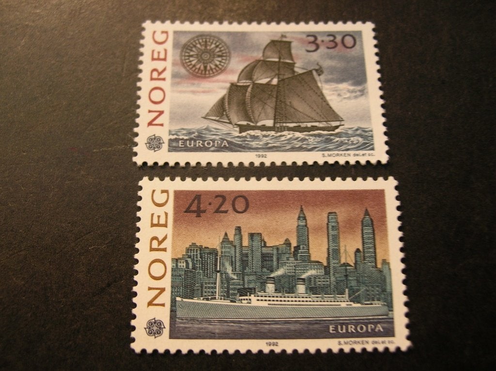Cept/Verenigd Europa Noorwegen 1992, Verzenden, Overige landen, Postfris