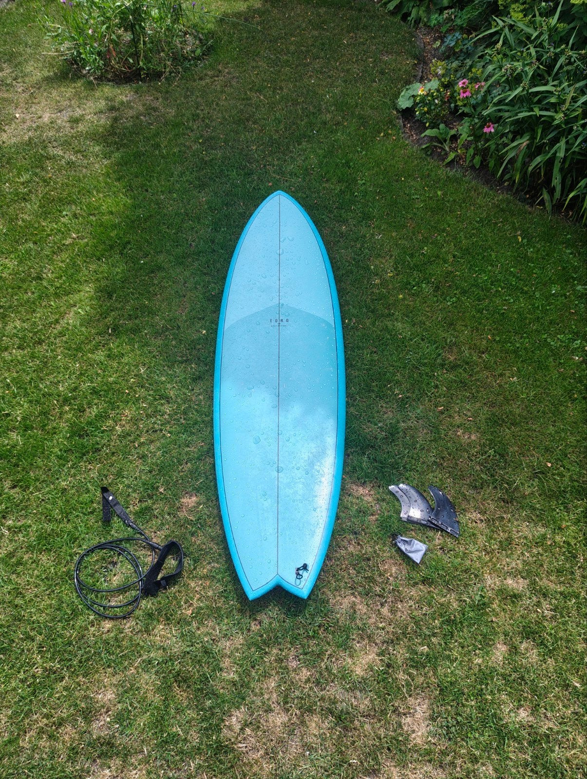 Torq Surfboard 6'6" Fish - Zo goed als nieuw, Watersport en Boten, Golfsurfen, Ophalen, Zo goed als nieuw, Fish, Met koord