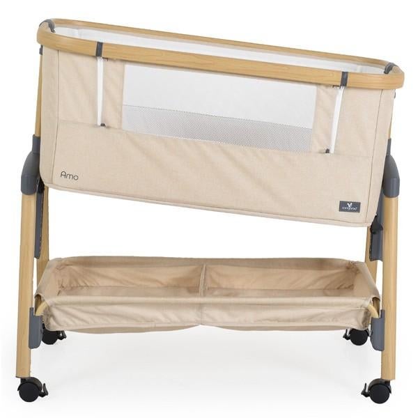 Cangaroo Amo Beige Wieg Aan Bed, Ophalen of Verzenden
