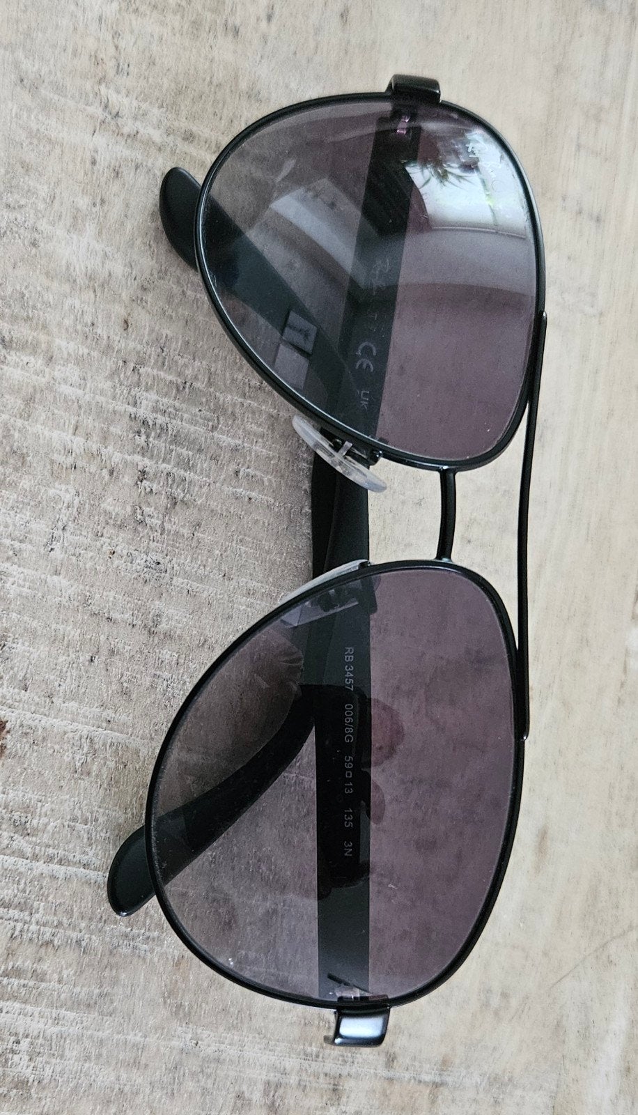 Orginele Ray Ban heren zonnebril, Ophalen, Zo goed als nieuw, Zwart, Ray-Ban