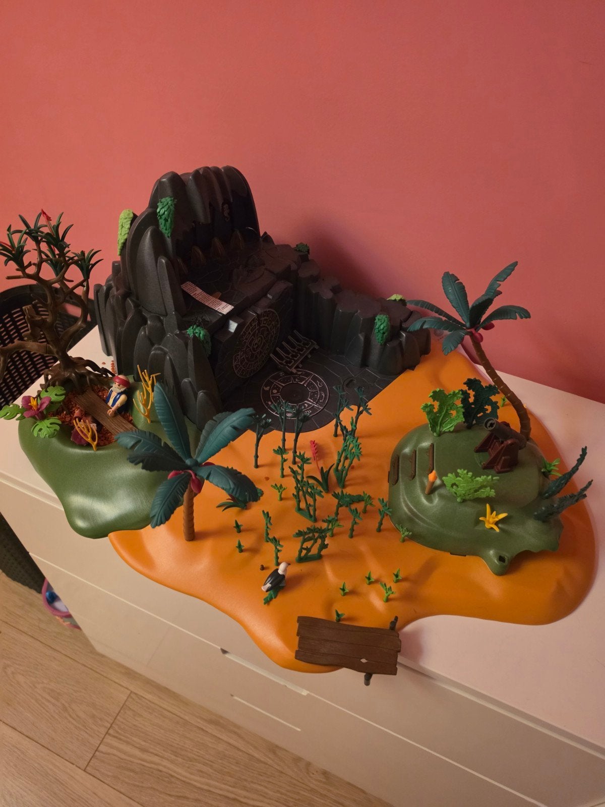 Playmobil Piraten Eiland, Ophalen, Pirates, Gebruikt, Complete set