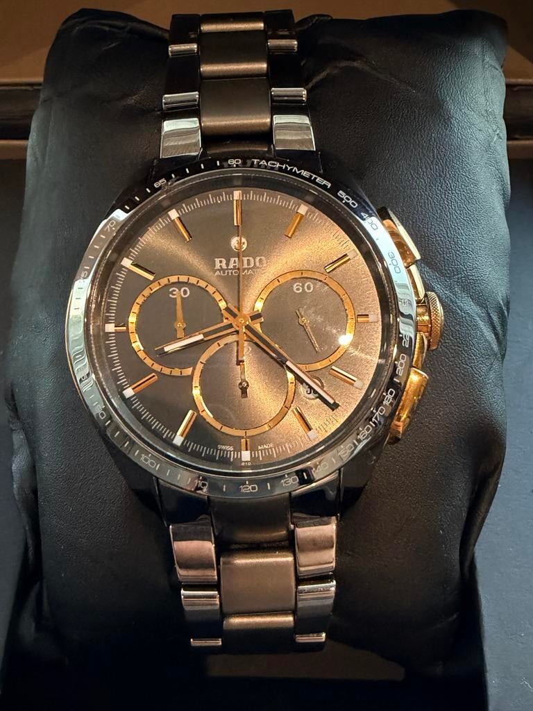 Rado HyperChrome Automaat Chrono evt (in) ruil, Overige materialen, Polshorloge, Overige materialen, Zo goed als nieuw
