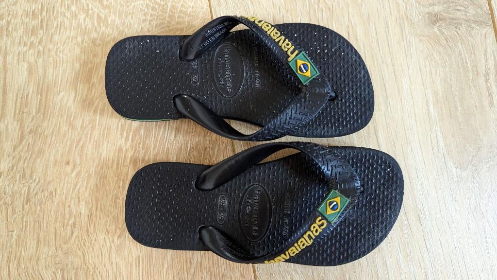 Slippers Havaianas maat 25-26, Kinderen en Baby's, Kinderkleding | Schoenen en Sokken, Gebruikt, Jongen of Meisje, Overige typen