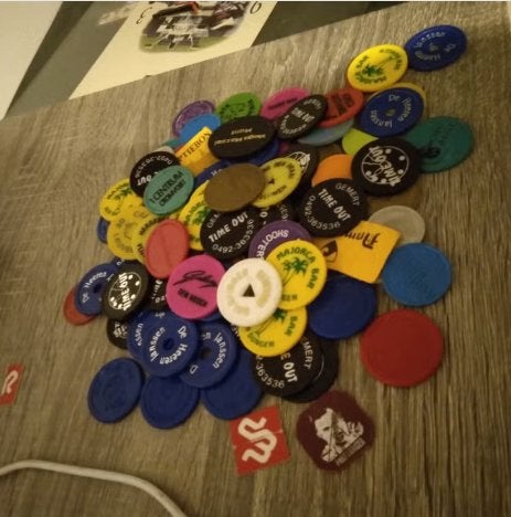partij consumptie munten Nederland en drank roerstokjes, Ophalen of Verzenden, Zo goed als nieuw, Overige