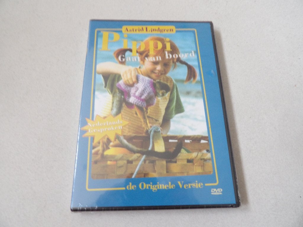 SPLINTERNIEUW dvd PIPPI LANGKOUS pippi gaat aan boord, Avontuur, Alle leeftijden, Ophalen of Verzenden, Nieuw in verpakking