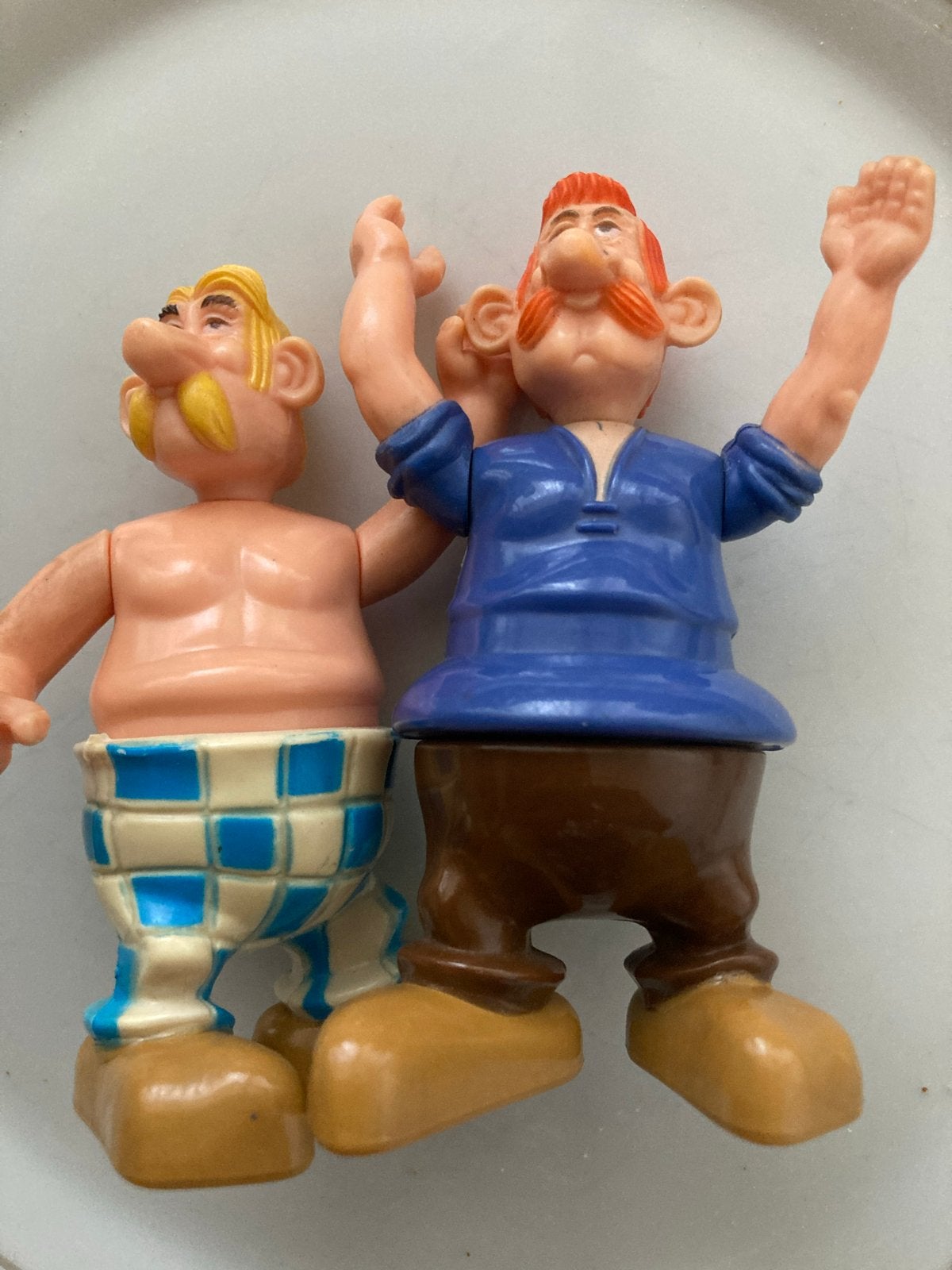Asterix en Obelix figuren - Vintage speelgoed, Ophalen of Verzenden, Gebruikt