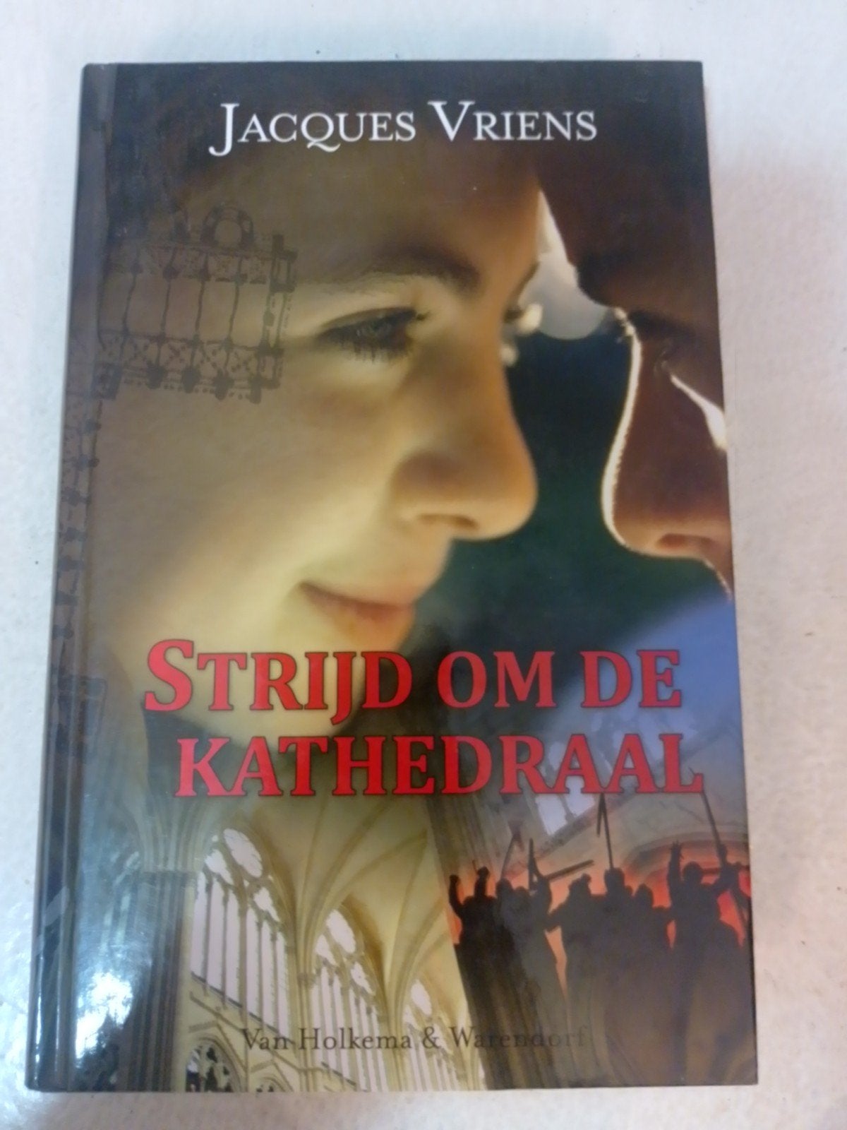 Strijd om de Kathedraal - Jacques Vriens (Jeugdboek), Ophalen of Verzenden, Zo goed als nieuw, Jacques Vriens, Nederland