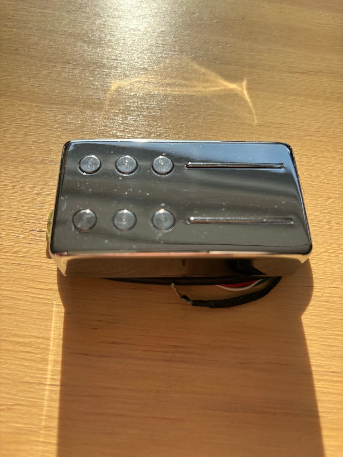 Railhammer chisel bridge humbucker pickup chrome, Muziek en Instrumenten, Ophalen of Verzenden, Zo goed als nieuw, Elektrische gitaar