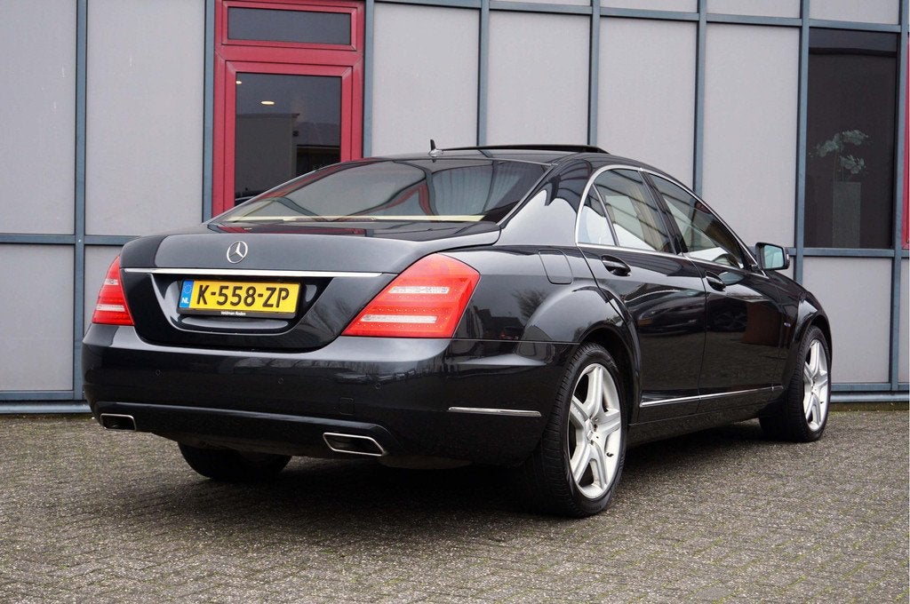 Mercedes-Benz S-Klasse 500 4-Matic Facelift (bj 2011), Euro 5, Gebruikt, Automatische klimaatregeling, Zwart
