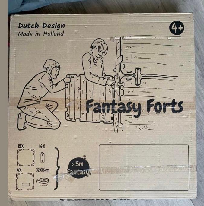 2x Fantasy Forts Bouwpakket - large, Kinderen en Baby's, Ophalen, Zo goed als nieuw, Overige merken
