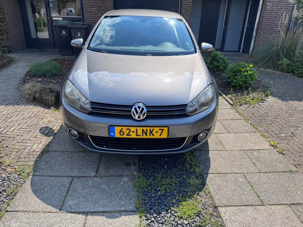 Volkswagen Golf 1.4 TSI 90KW 2010 Grijs Highline, Auto's, 4 cilinders, Alcantara, 122 pk, Origineel Nederlands