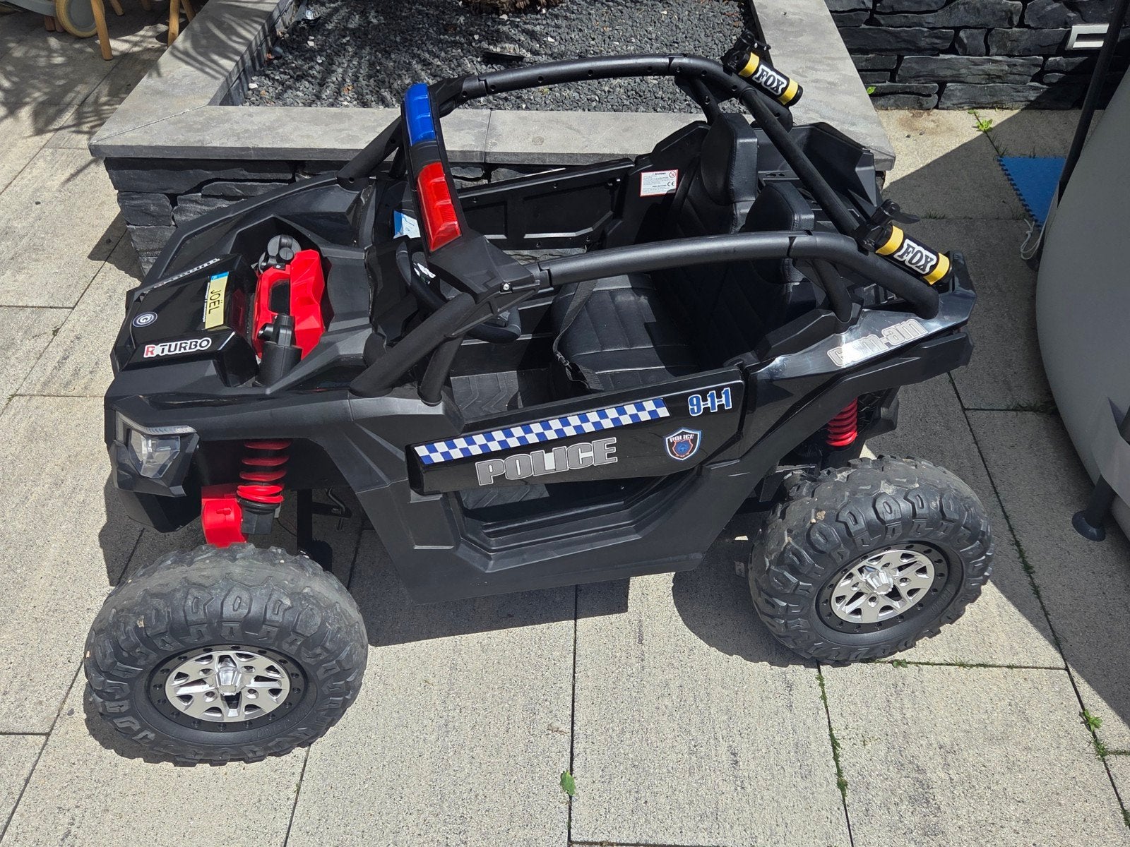 Can Am 4x4 Kinderauto 24V - 2 Zits met Afstandsbediening, Ophalen, Gebruikt