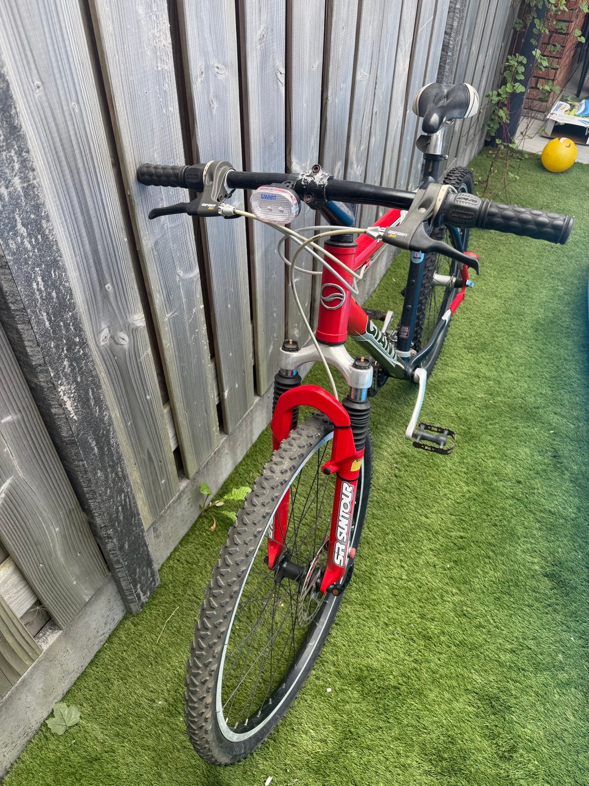 Giant Mountainbike - SR Suntour vering, schijfrem, Ophalen, Gebruikt, 57 cm of meer, Hardtail