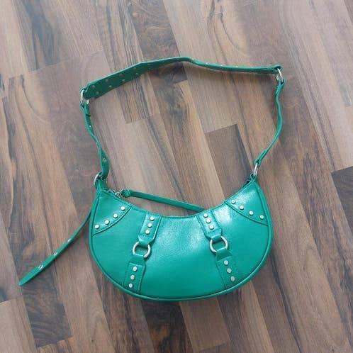 Groene tas van Stradivarius , 30x7cm, H14cm, Ophalen of Verzenden, Zo goed als nieuw, Groen