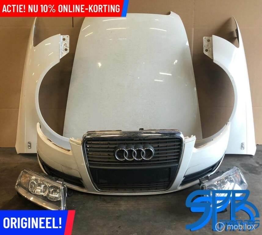 AUDI A6 4F Voorkop 3.0 AVK LY9C Wit Benzine Diesel Halogeen, Auto-onderdelen, Audi, Gebruikt, Audi, Ophalen of Verzenden