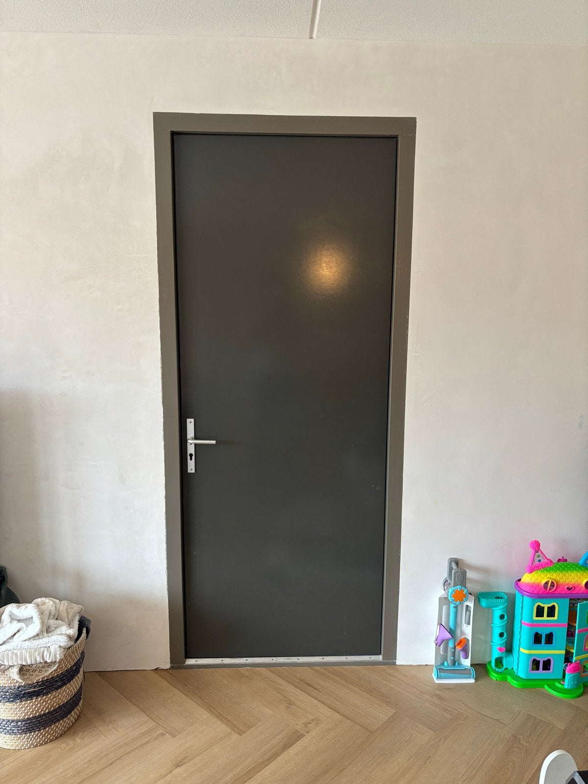 Zo goed als nieuwe Kegro buitendeur 93x231 cm, 5,5 cm dik, Ophalen, 80 tot 100 cm, 215 cm of meer, Buitendeur