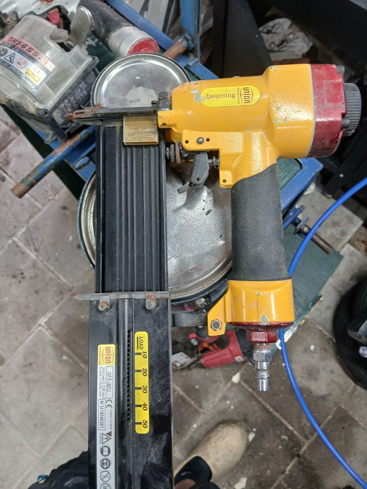 Union tacker 3AFJ-50CU - Gebruikt, Ophalen of Verzenden, Gebruikt, Tacker/nietmachine, Overige merken