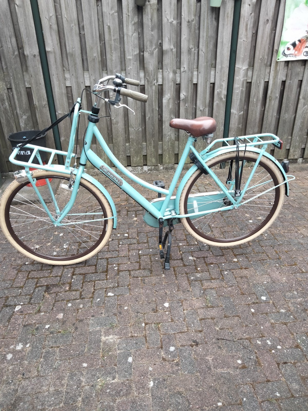 Dames fiets, Fietsen en Brommers, Fietsen | Dames | Omafietsen, Ophalen, Terugtraprem, Gebruikt, 47 tot 50 cm