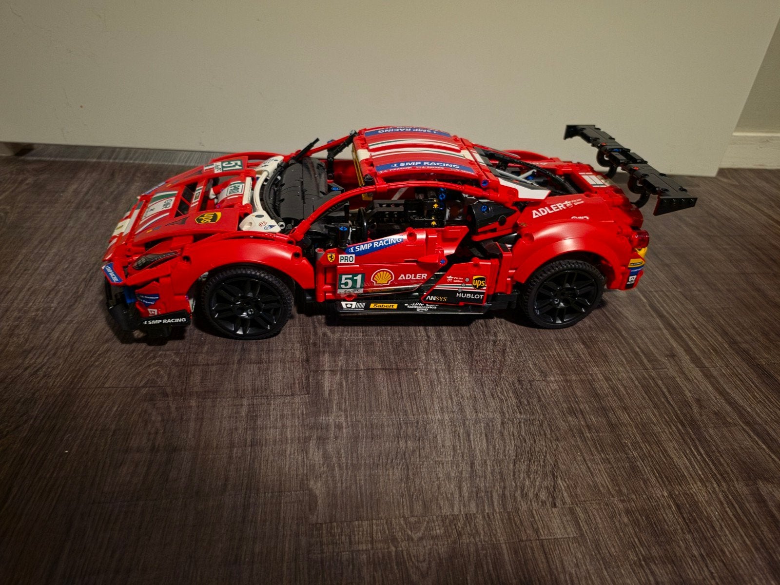 Lego Technic Ferrari 488 GTE AF Corse #51 (42125), Ophalen, Compleet, Lego, Zo goed als nieuw