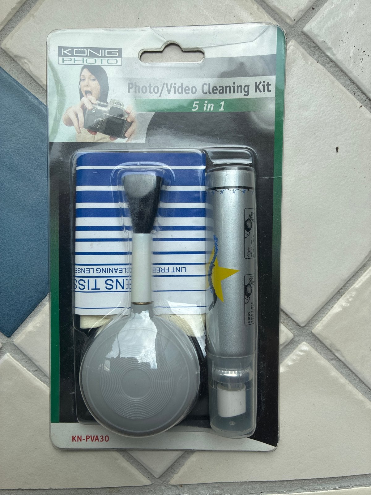 König Photo/Video Cleaning Kit 5-in-1, Ophalen of Verzenden, Nieuw, Overige typen, Overige merken