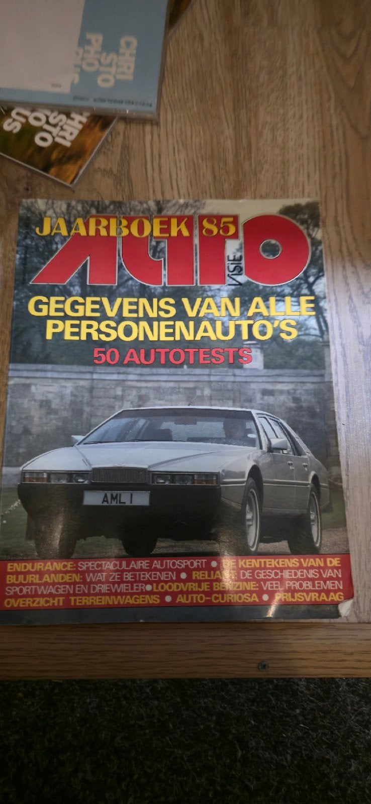 autovisie jaarboek 1985, Ophalen of Verzenden, Gelezen, Algemeen