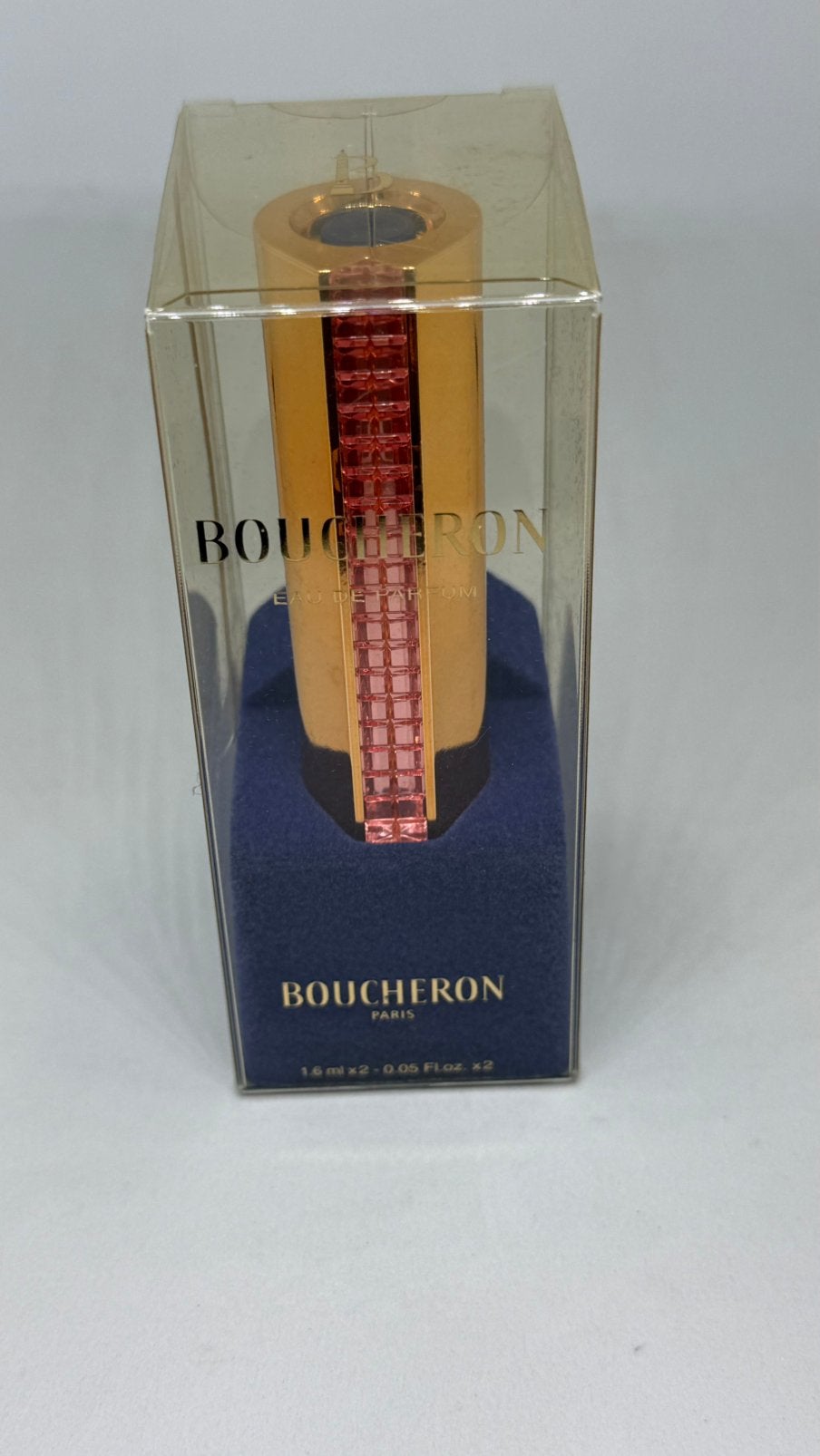 Boucheron femme met roze steentjes ongeopend, Verzenden, Nieuw