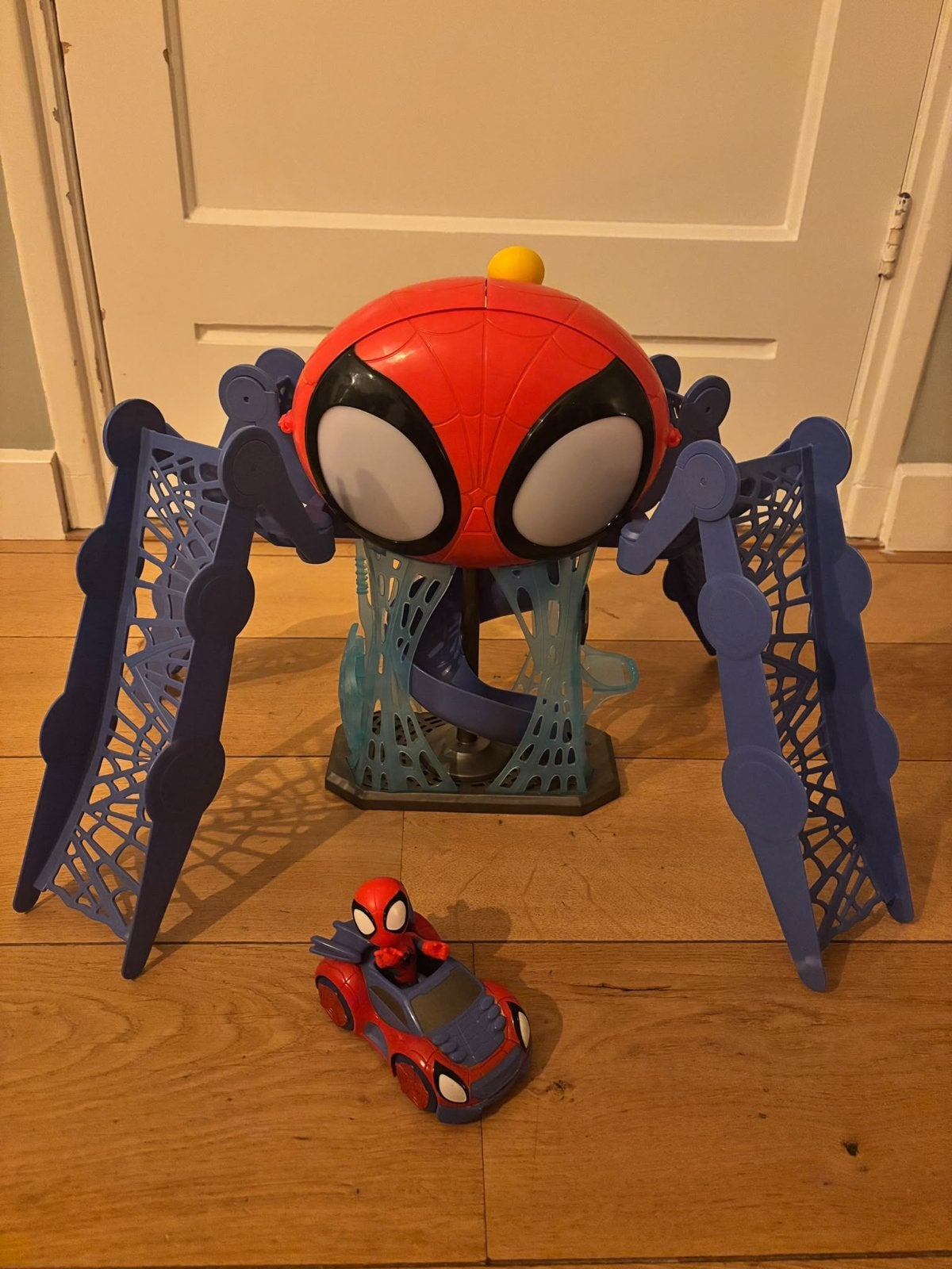 Spidey Webquarters hoofdkwartier Speelset Compleet, Ophalen of Verzenden, Zo goed als nieuw