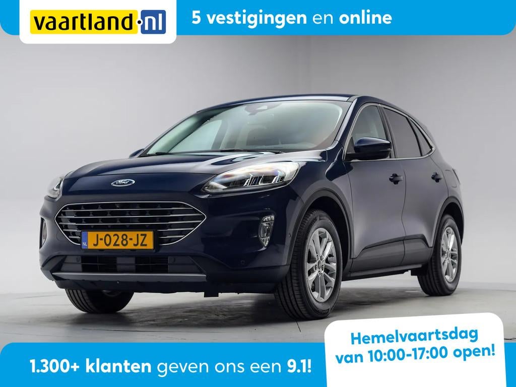 Ford Kuga 1.5 EcoBoost Titanium [ LED Navi Camera ], Auto's, Gebruikt, Blauw, Origineel Nederlands, Bedrijf