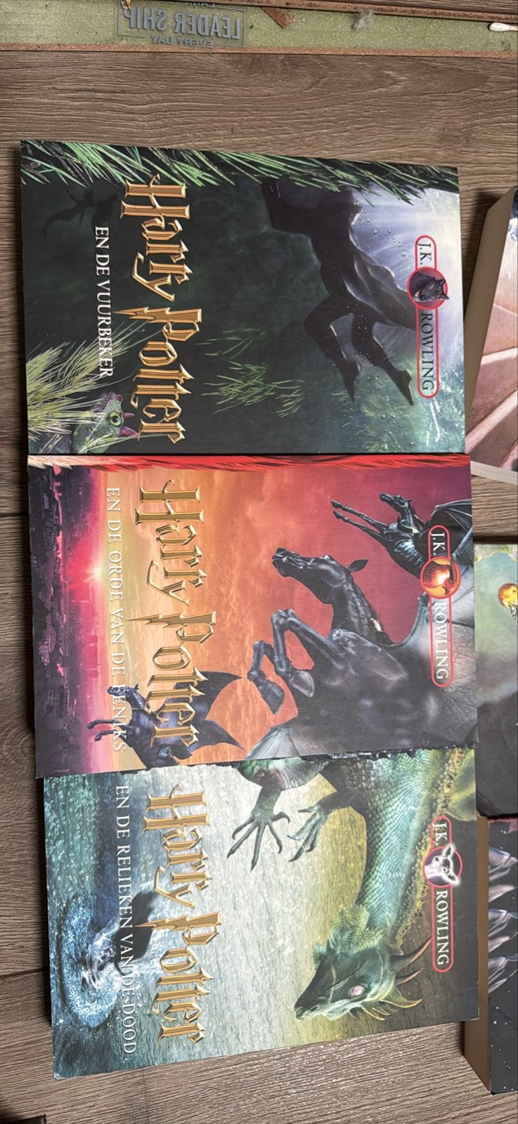 Harry Potter Boekenreeks - Complete Set (7 boeken), Verzamelen, Harry Potter, Ophalen, Gebruikt, Boek of Poster