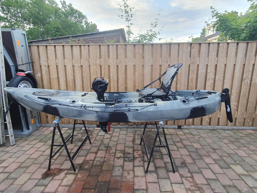 Waterfiets kano Vis kano, Watersport en Boten, Kano's, Zo goed als nieuw, Overige typen, Ophalen