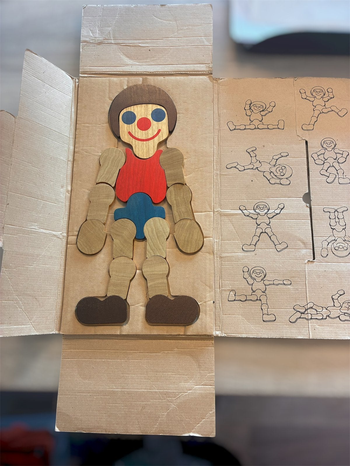 Naef puzzel  "Louis", Ophalen of Verzenden, 40 cm, Pop/figuur, Hout
