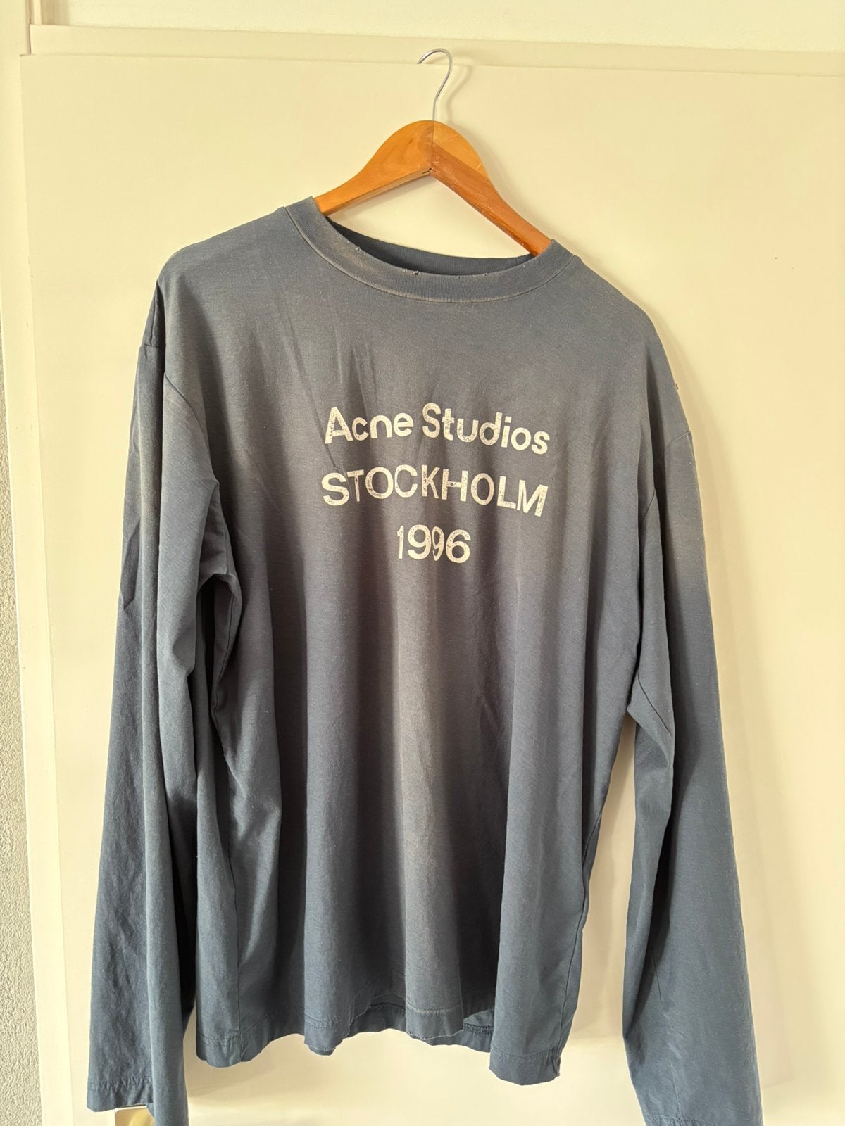 Acne Studios Longsleeve Maat L, Kleding | Heren, T-shirts, Ophalen of Verzenden, Nieuw, Maat 52/54 (L), Blauw