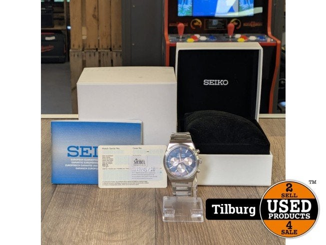 SEIKO SSB453P1 Chronograaf Blauw Dial Compleet Set, Seiko, Zo goed als nieuw, Support@seiko.com, 5-11, Akasaka 2-chome
Minato-ku, Tokyo 107-0052
Japan