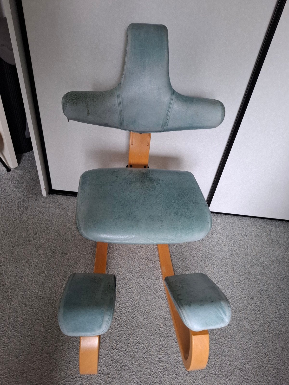 Stokke Varier Thatsit Ergonomische Kniestoel - Leer, Ophalen